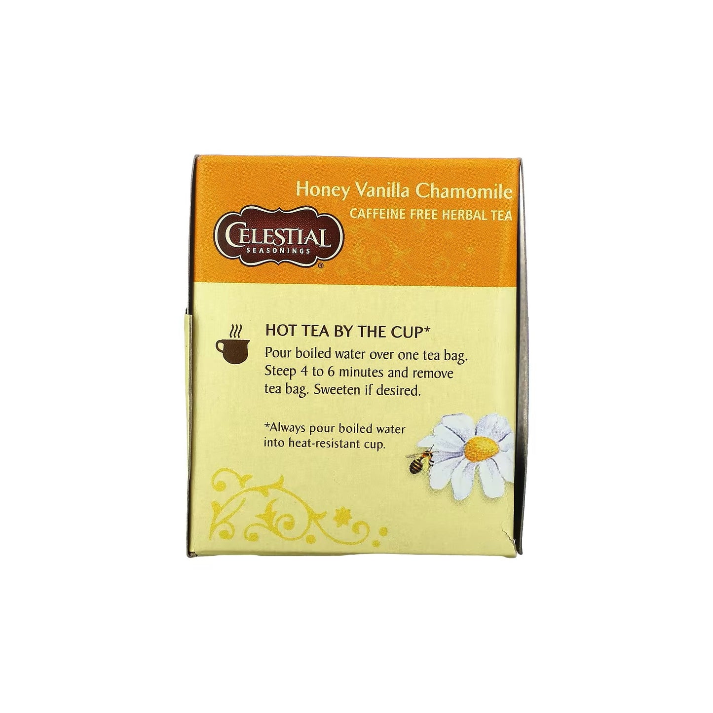Celestial Seasonings, Herbal Tea, Honey Vanilla Chamomile, Caffeine Free, 20 Tea Bags
