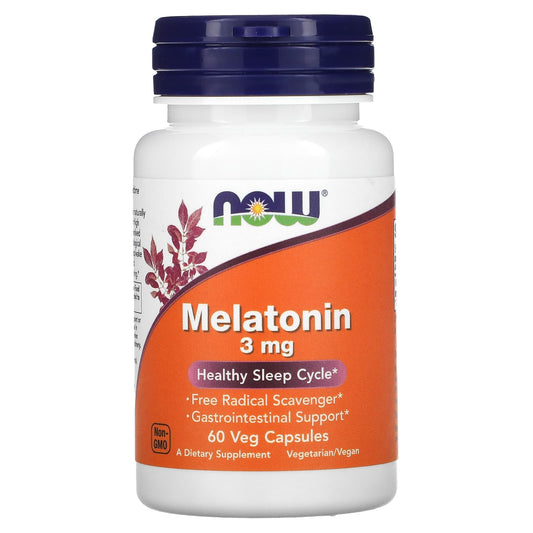 NOW Foods, Melatonin, 3 mg