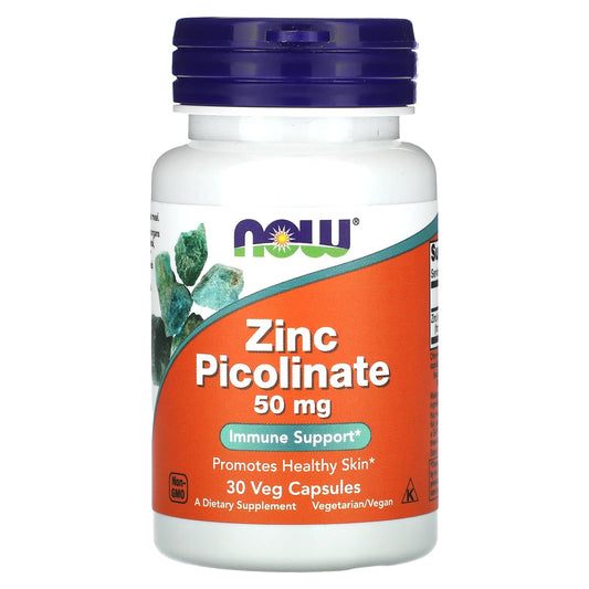 NOW Foods, Zinc Picolinate, 50 mg
