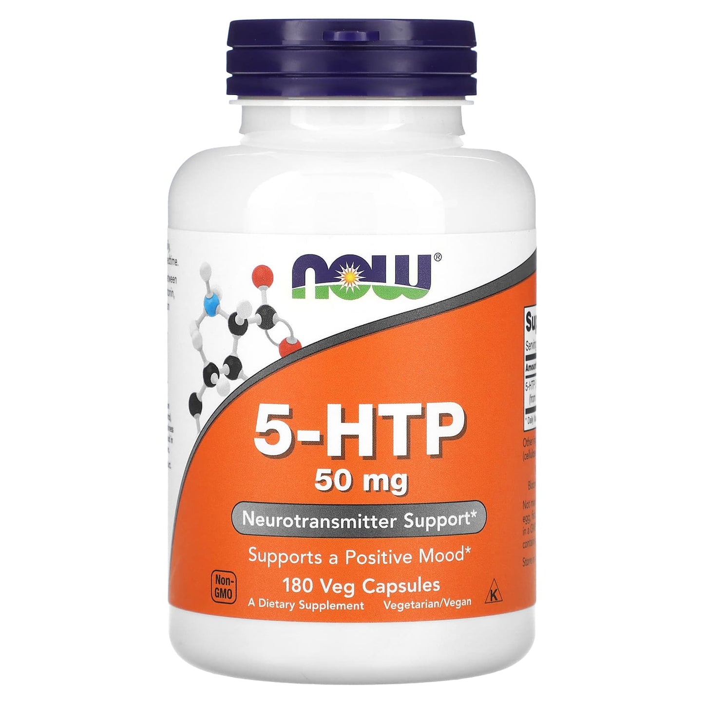 NOW Foods, 5-HTP, 50 mg