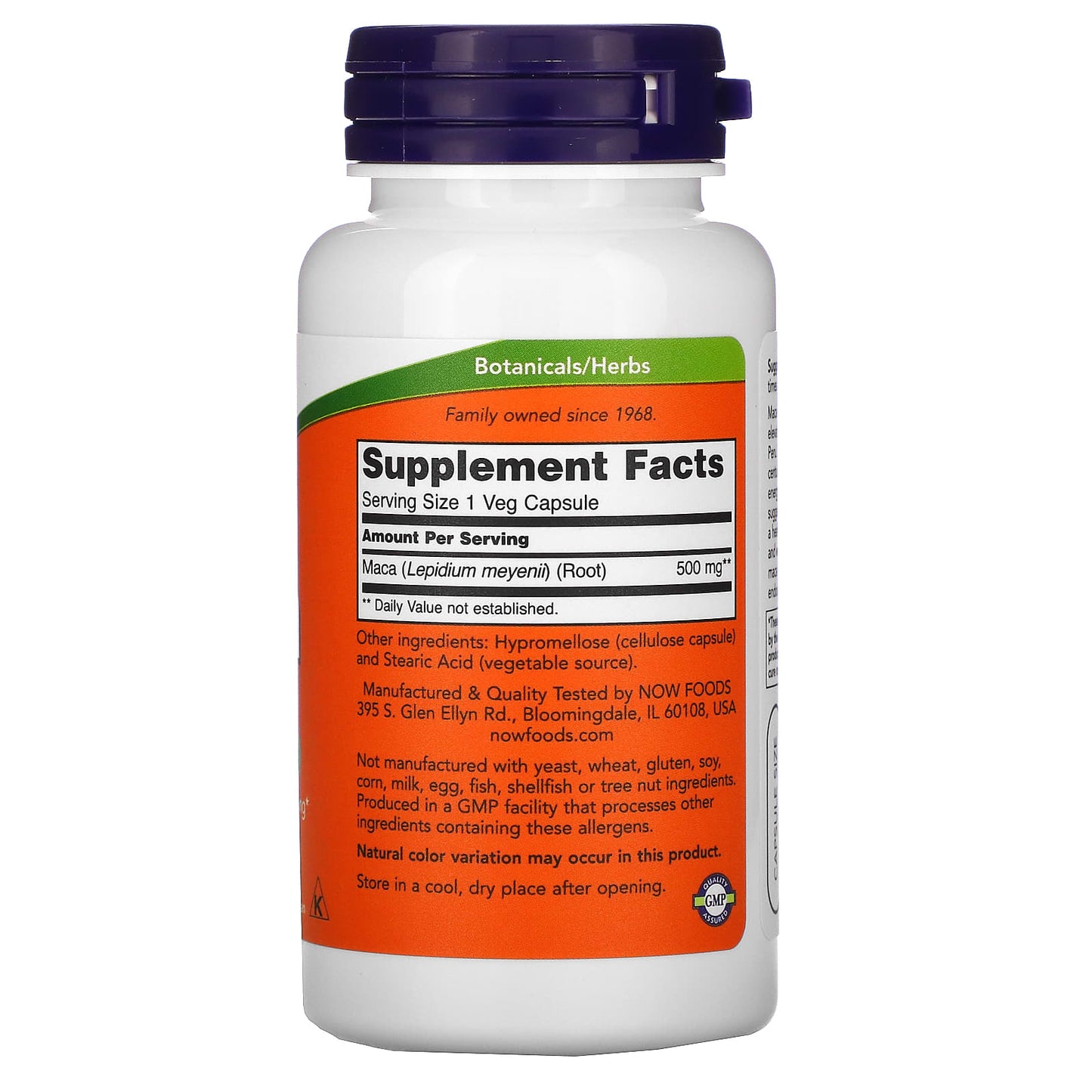 NOW Foods, Maca, 500 mg