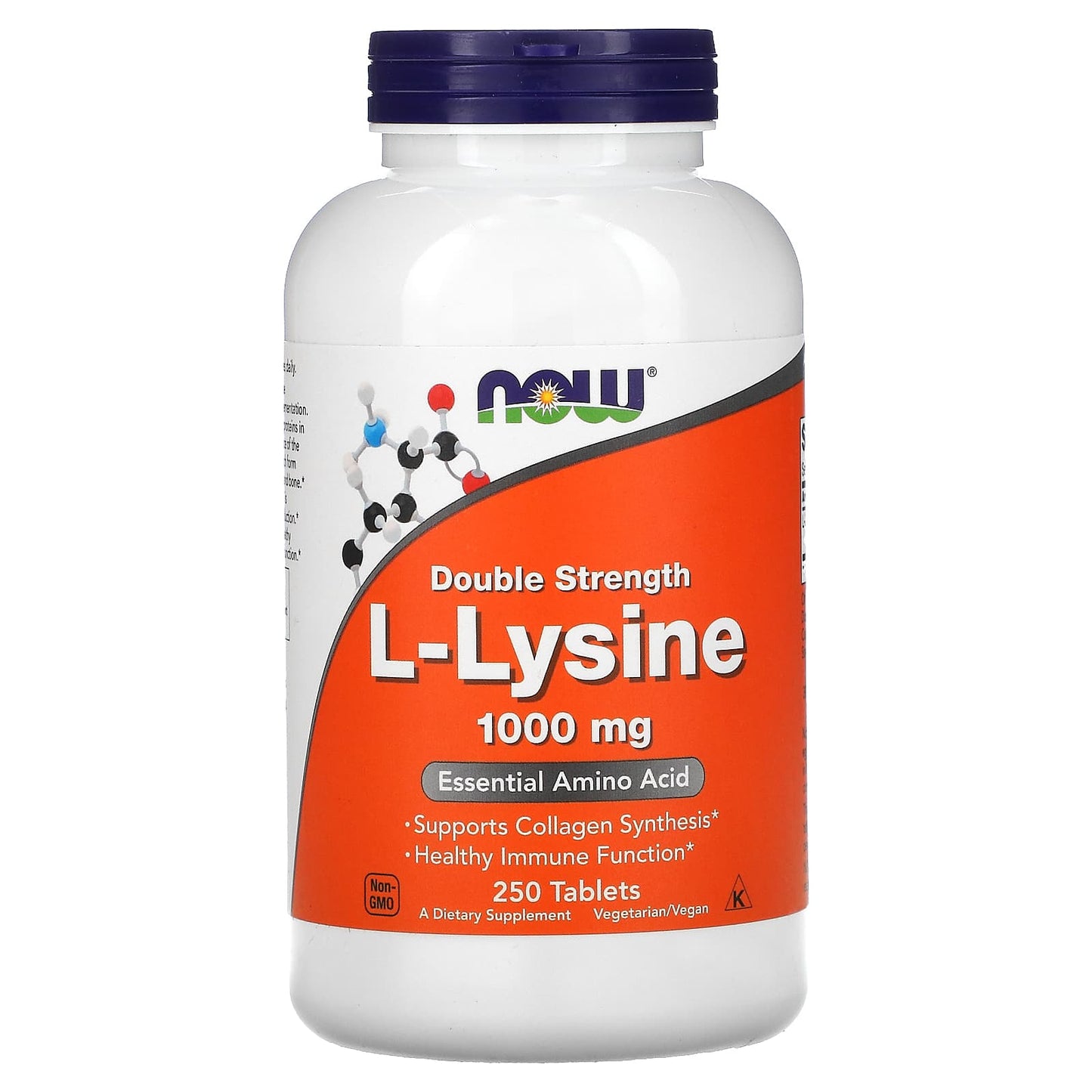NOW Foods, Double Strength L-Lysine, 1,000 mg