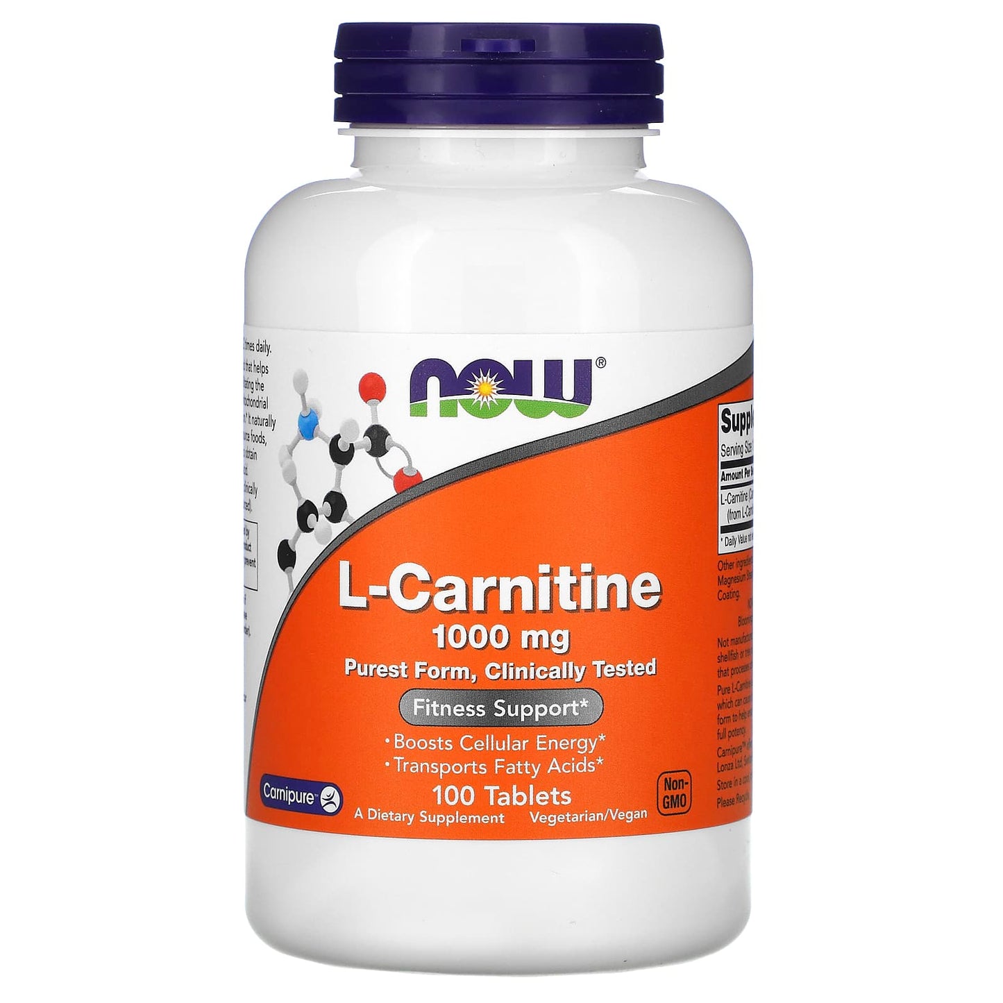 NOW Foods, L-Carnitine, 1,000 mg