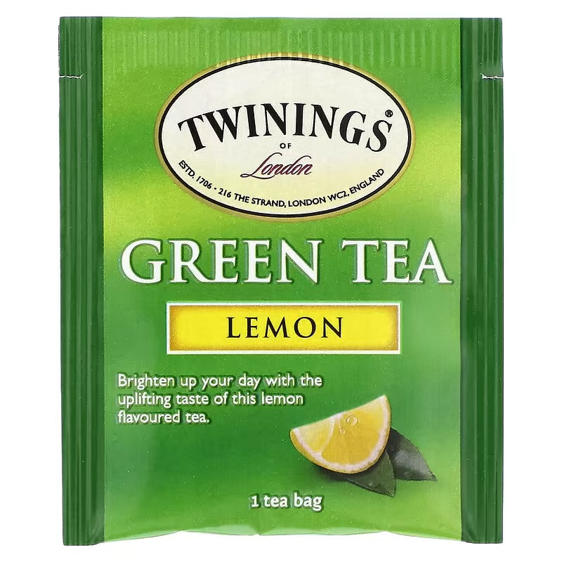 Twinings, Green Tea, Lemon, 20 tea bags