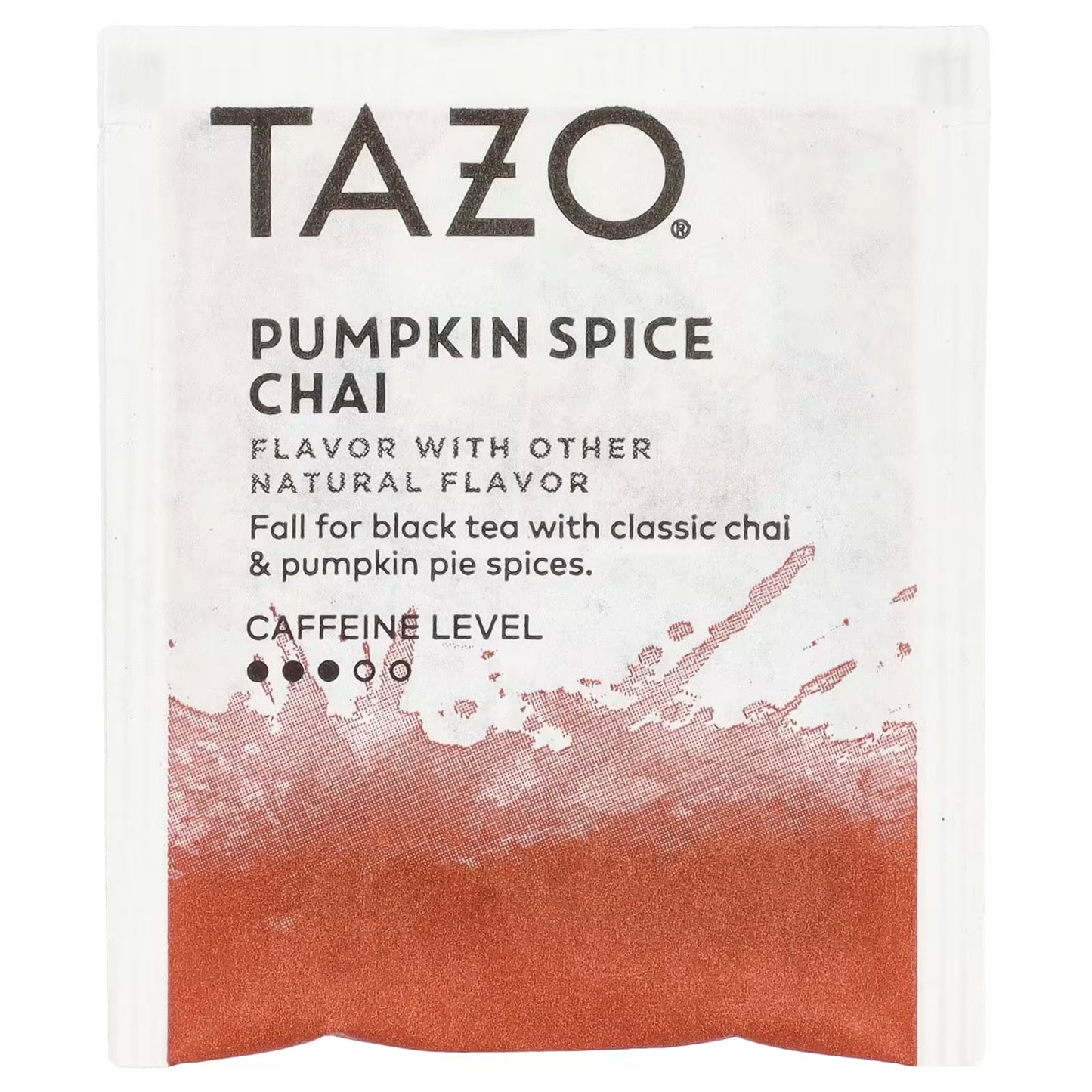 Tazo Teas, Black Tea, Pumpkin Spice Chai, 20 Tea Bags (50g)