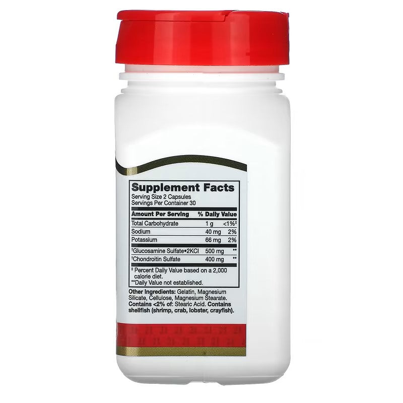 21st Century, Glucosamine / Chondroitin, Original Strength
