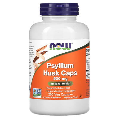 NOW Foods, Psyllium Hush Caps, 500 mg