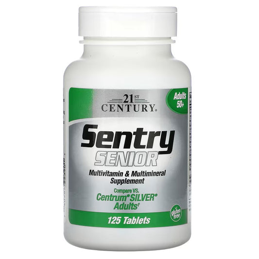 21st Century, Sentry Senior, Multivitamin & Multimineral Supplement, Adults 50+