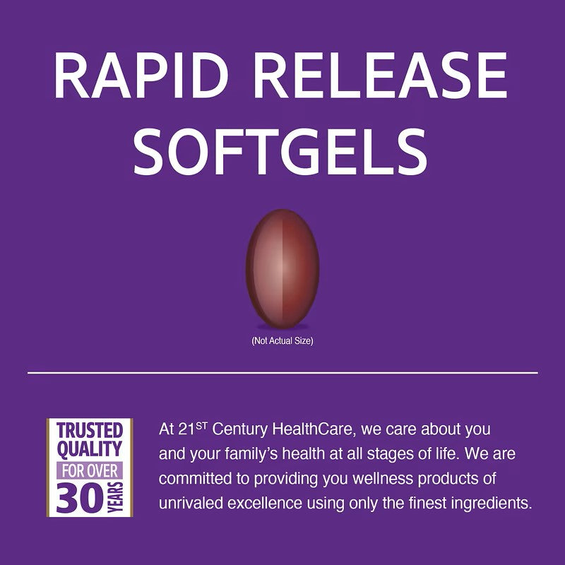 21st Century, Liquid Filled CoQ-10