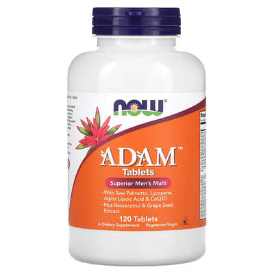 NOW Foods, ADAM, Superior Men's Multi,Tablets