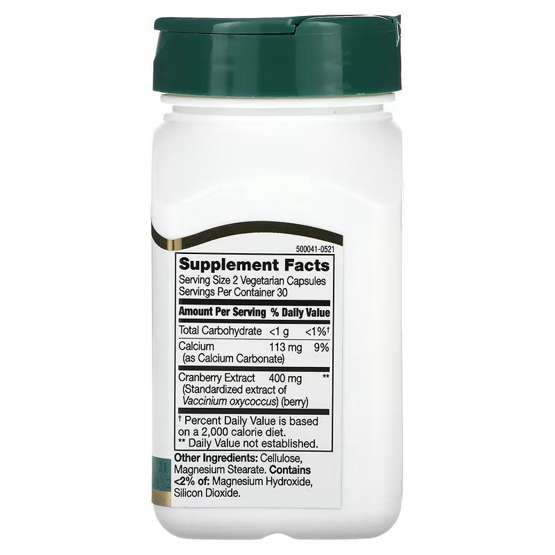 21st Century, Cranberry Extract, Standardized