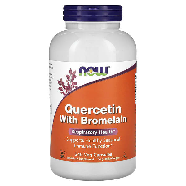 NOW Foods, Quercetin With Bromelain