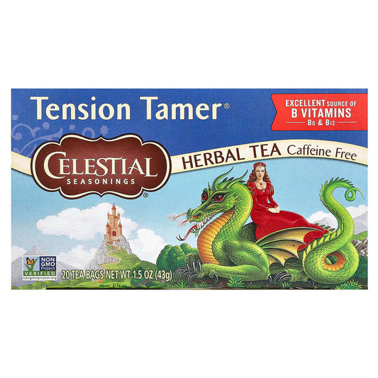 Celestial Seasonings, Herbal Tea, Tension Tamer®, Caffeine Free, 20 Tea Bags