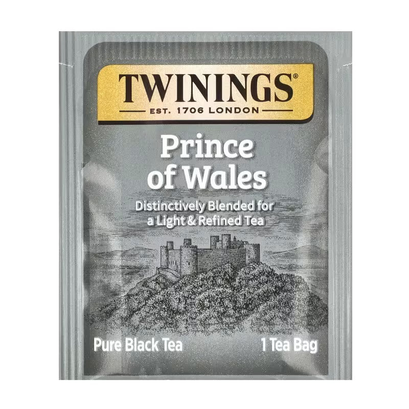 Twinings, Pure Black Tea, Prince Of Wales, 20 Tea Bags