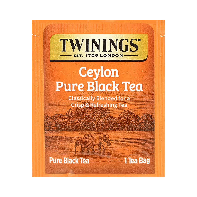 Twinings, Ceylon Pure Black Tea, 20 Tea Bags