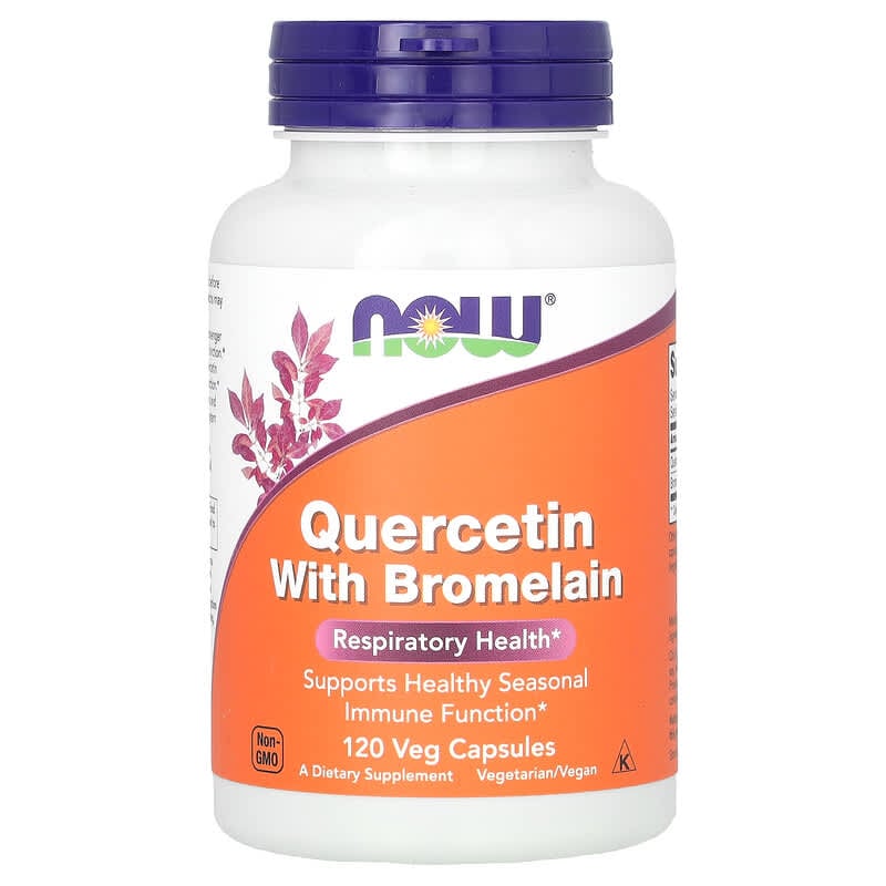 NOW Foods, Quercetin With Bromelain