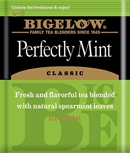 Bigelow Tea, Perfectly Mint Black Tea, 20 Tea Bags (33 g)