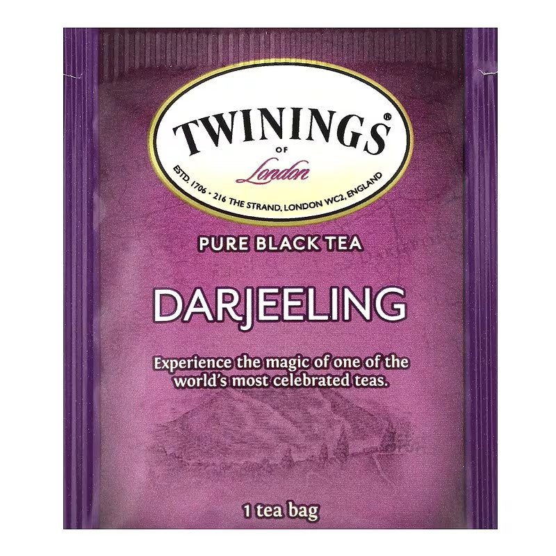 Twinings, Pure Black Tea, Darjeeling, 20 Tea Bags