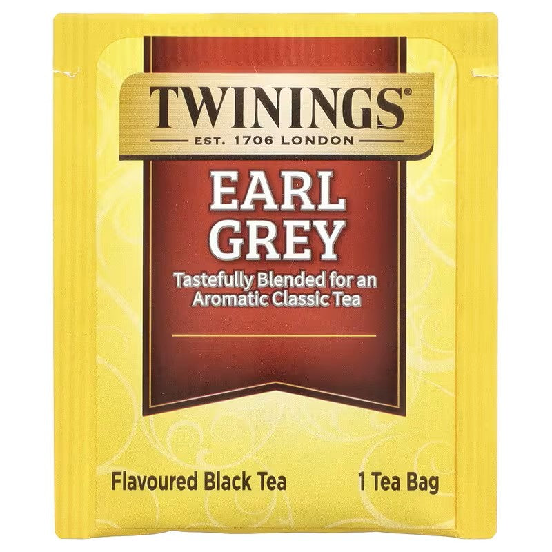 Twinings, Flavored Black Tea, Earl Grey, 100 Tea Bags