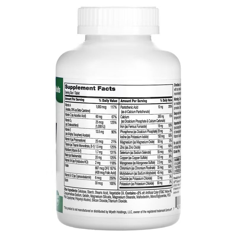 21st Century, Sentry, Adults Multivitamin & Multimineral Supplement