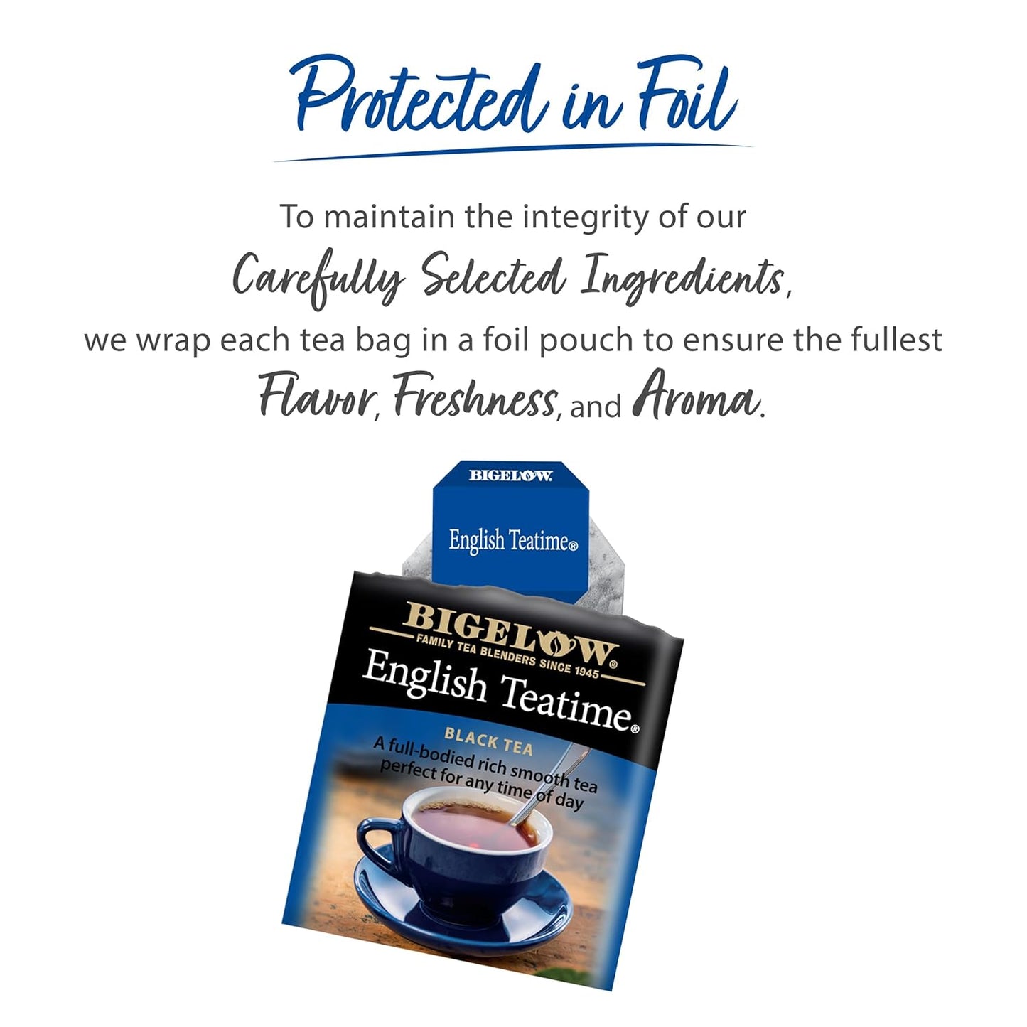 Bigelow Tea, English Teatime Black Tea, Caffeinated, 20 Tea Bags (42 g)