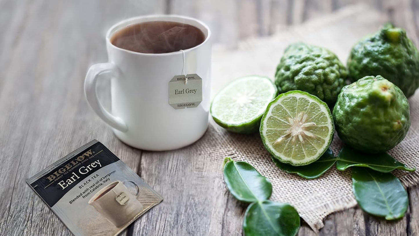 Bigelow Tea, Earl Grey Black Tea, 100 Tea Bags (168 g)