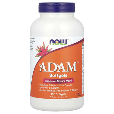 NOW Foods, ADAM, Superior Men's Multi, Softgels