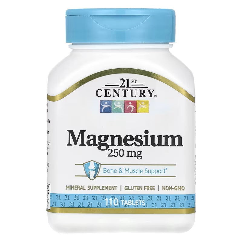 21st Century, Magnesium, 250 mg