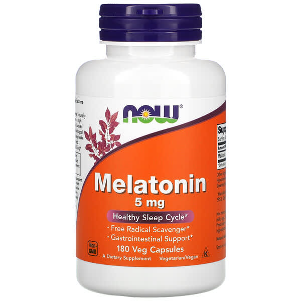 NOW Foods, Melatonin, 5 mg