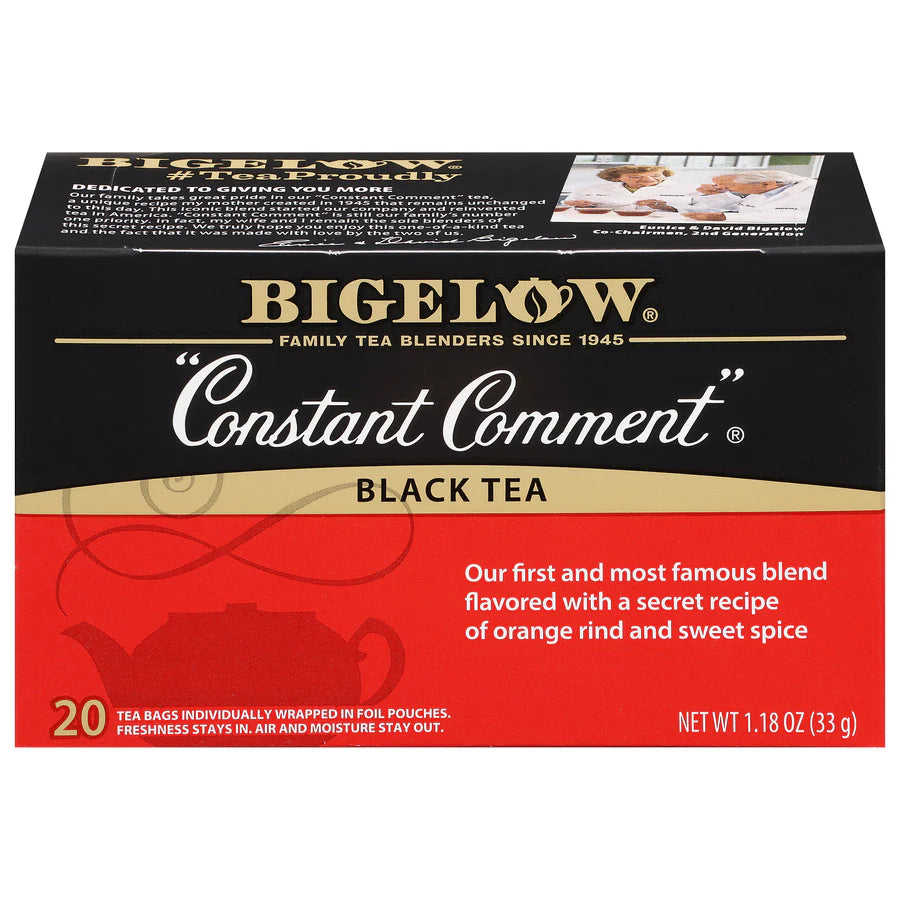 Bigelow Tea, Constant Comment Black Tea, 20 Tea Bags (33 g)