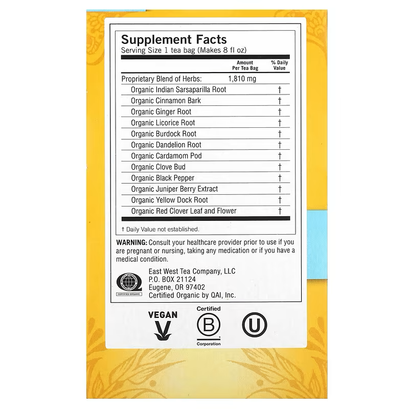 Yogi Tea, Detox, Caffeine Free, 16 Tea Bags