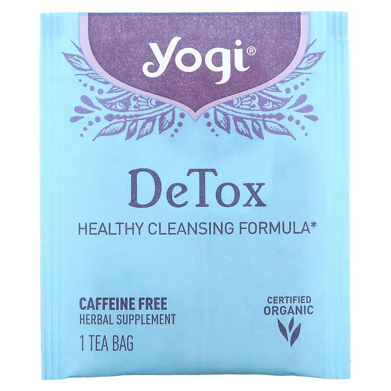 Yogi Tea, Detox, Caffeine Free, 16 Tea Bags