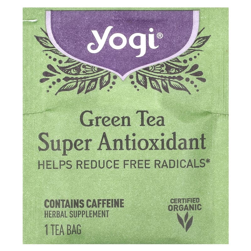 Yogi Tea, Green Tea Super Antioxidant, 16 Tea Bags