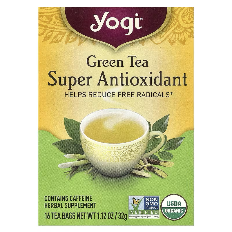 Yogi Tea, Green Tea Super Antioxidant, 16 Tea Bags