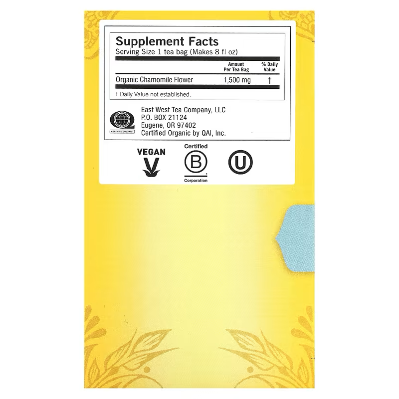 Yogi Tea, Comforting Chamomile, Caffeine Free, 16 Tea Bags