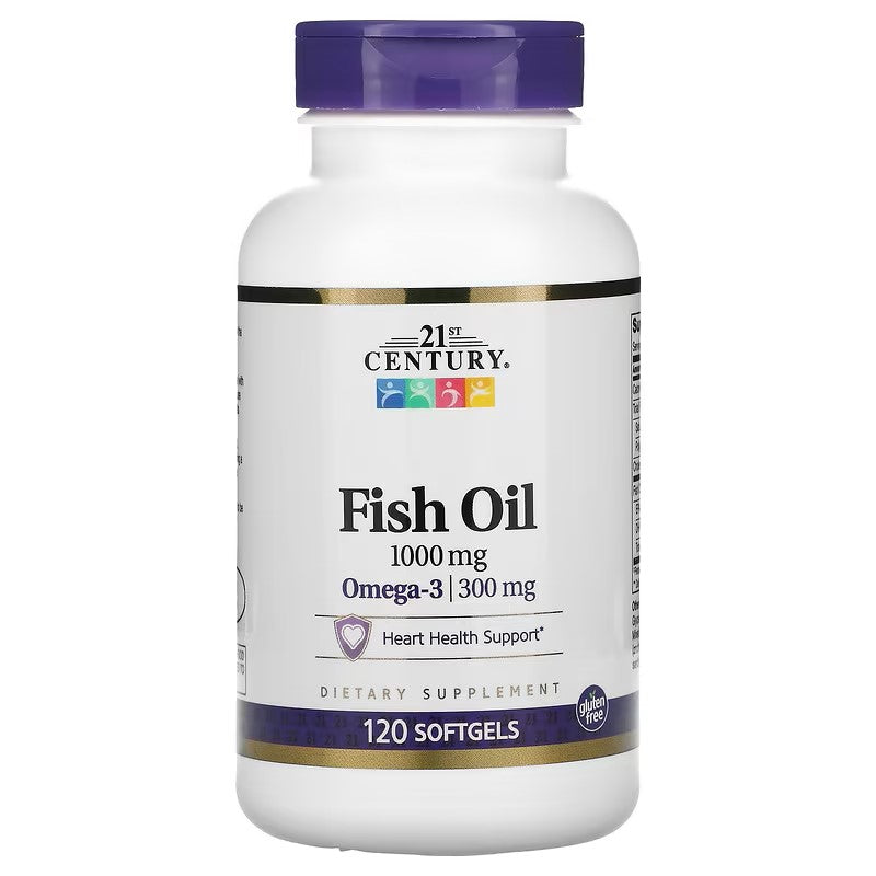 21st Century, Fish Oil, 1,000 mg