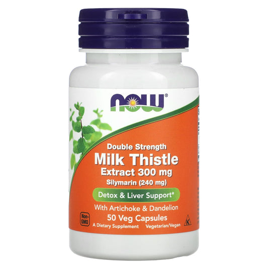 NOW Foods, Milk Thistle Extract, Double Strength, 300 mg