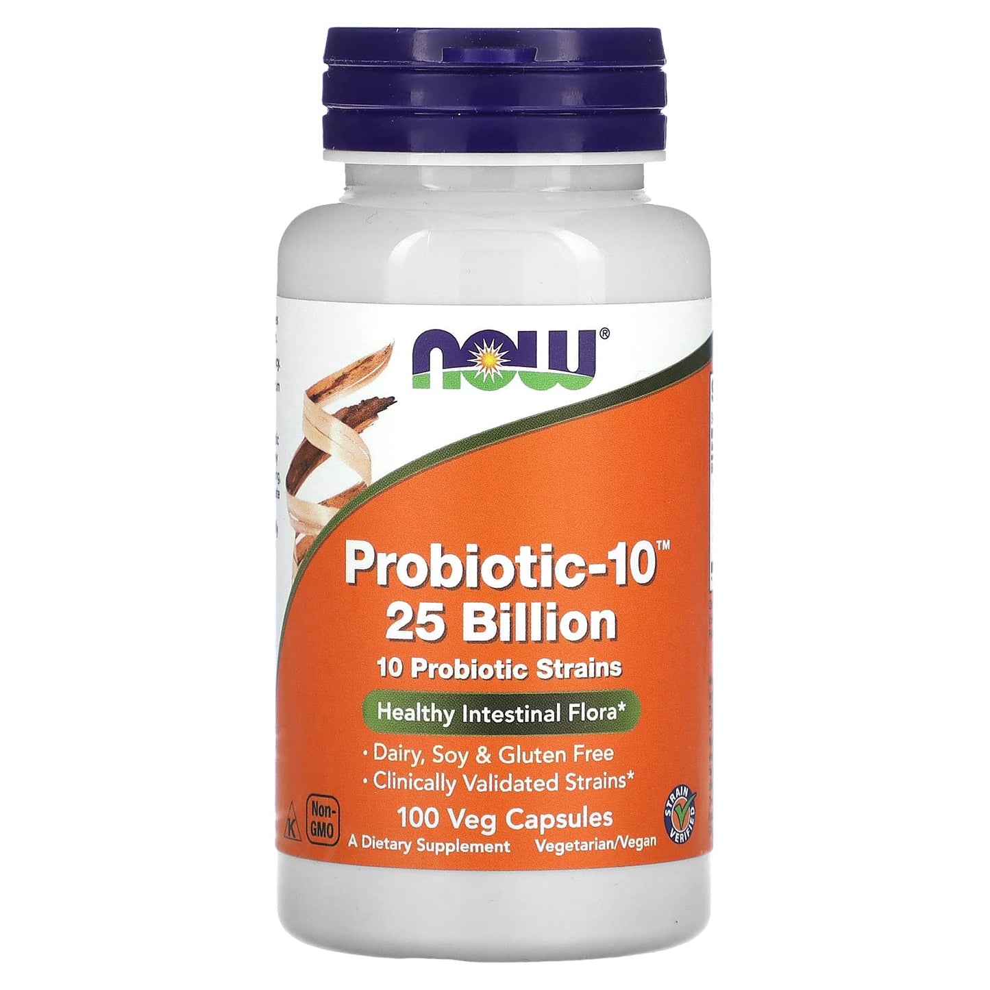 NOW Foods, Probiotic-10, 25 Billion
