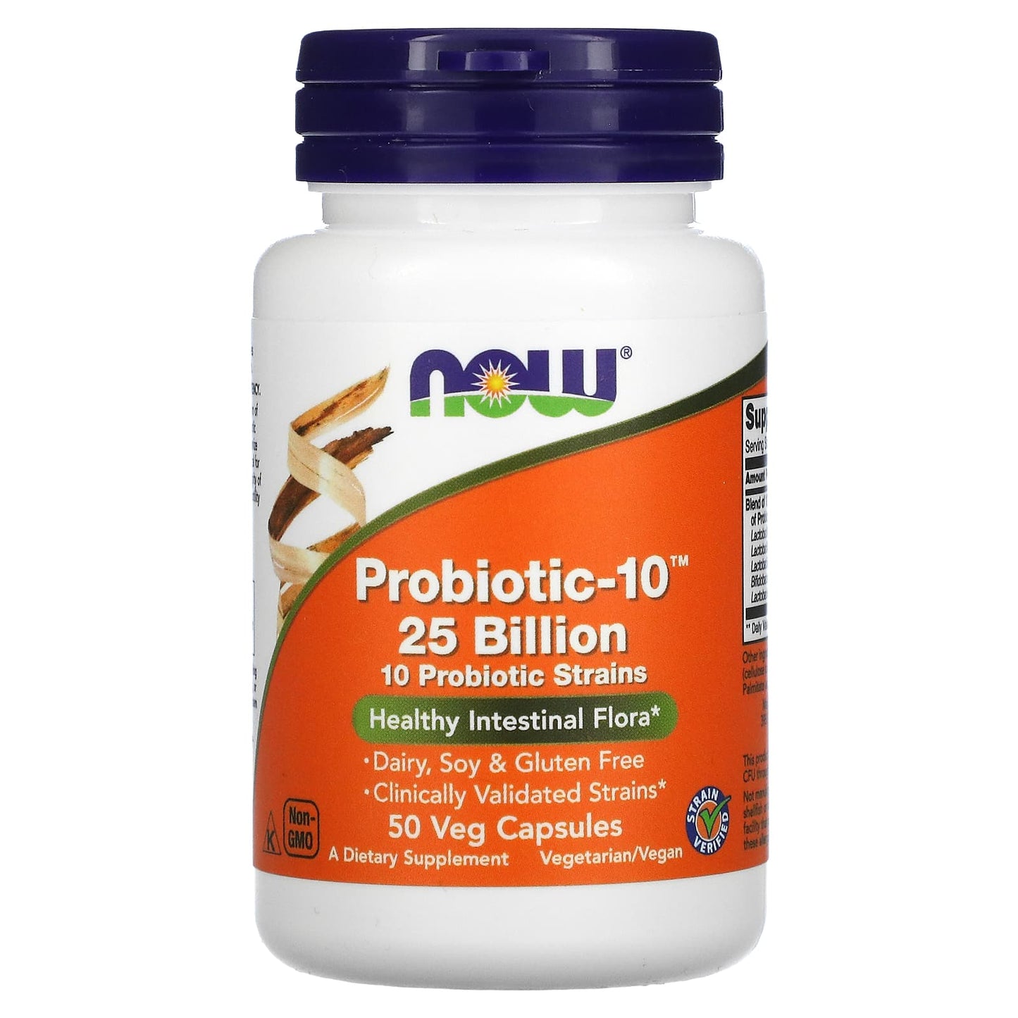 NOW Foods, Probiotic-10, 25 Billion