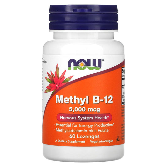 NOW Foods, Methyl B-12, 5,000 mcg