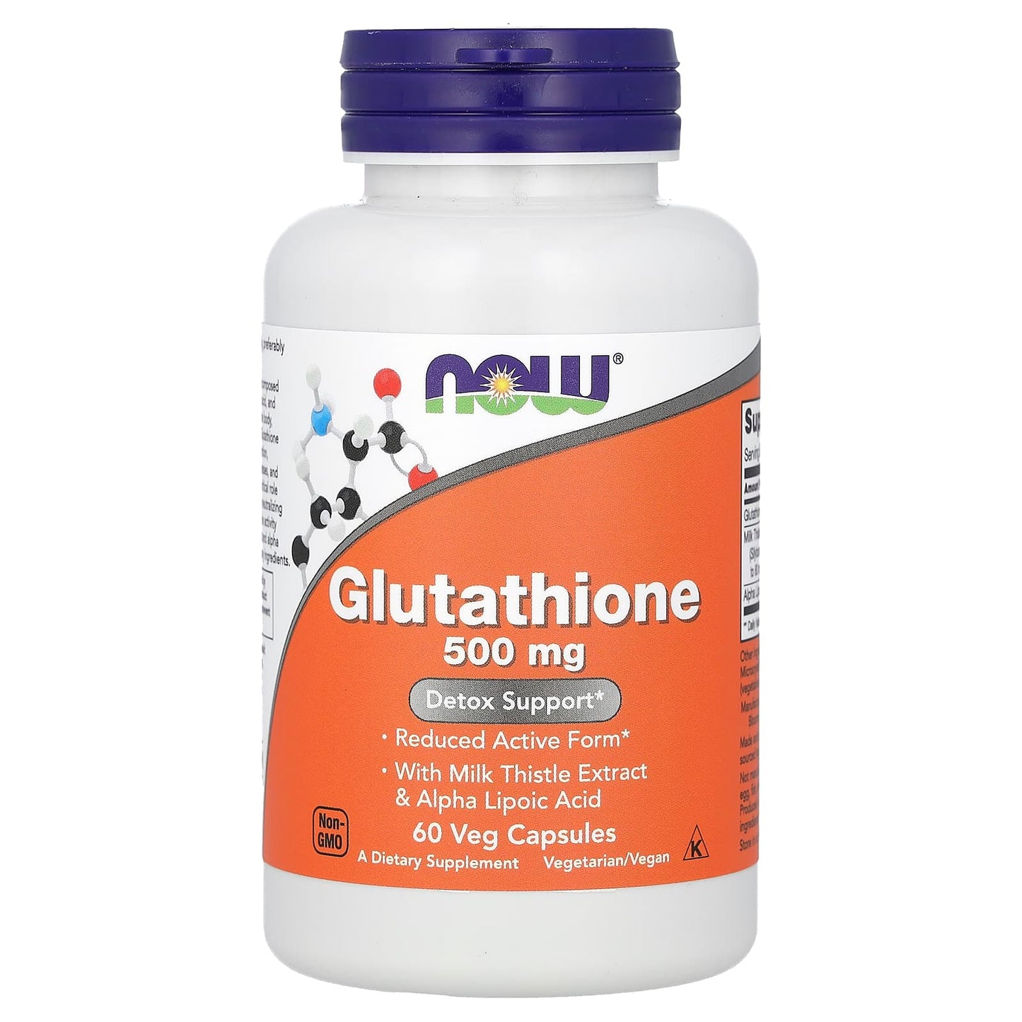 NOW Foods, Glutathione, 500 mg