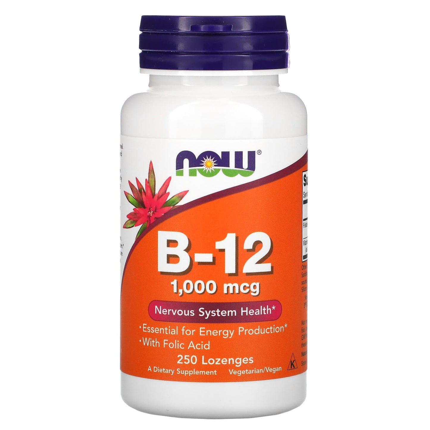 NOW Foods, B-12, 1,000 mcg