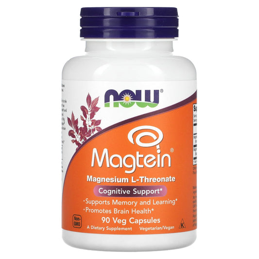 NOW Foods, Magtein®, Magnesium L-Threonate, 2,000 mg