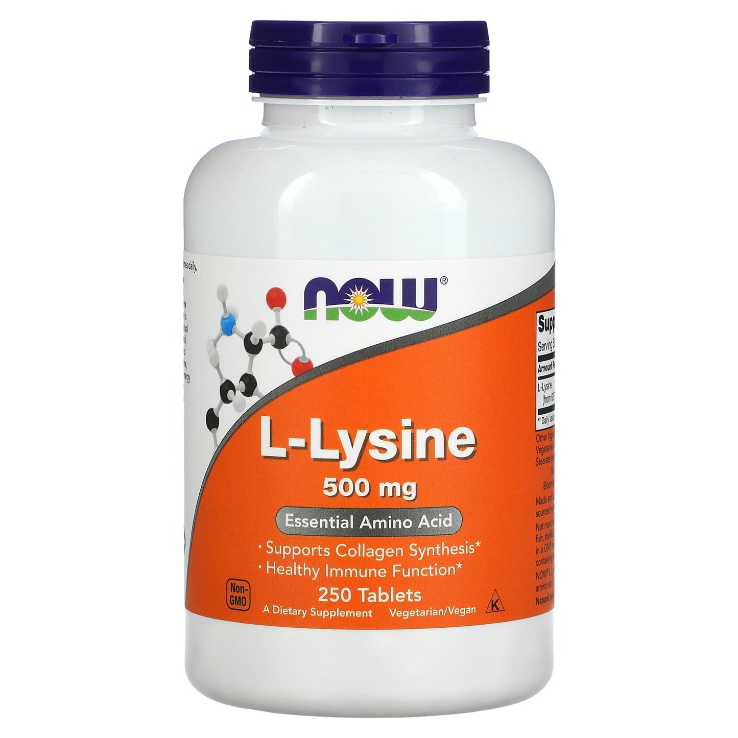 NOW Foods, L-Lysine, 500 mg