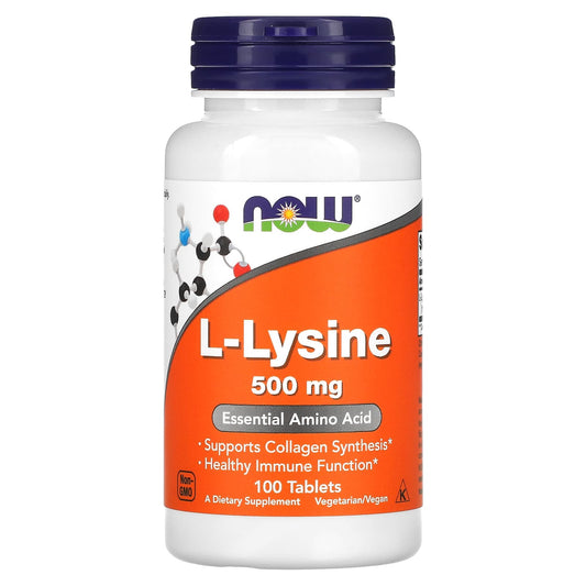 NOW Foods, L-Lysine, 500 mg