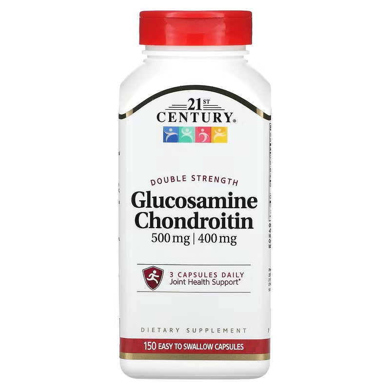 21st Century, Glucosamine / Chondroitin, Double Strength, 1500 mg / 1200 mg