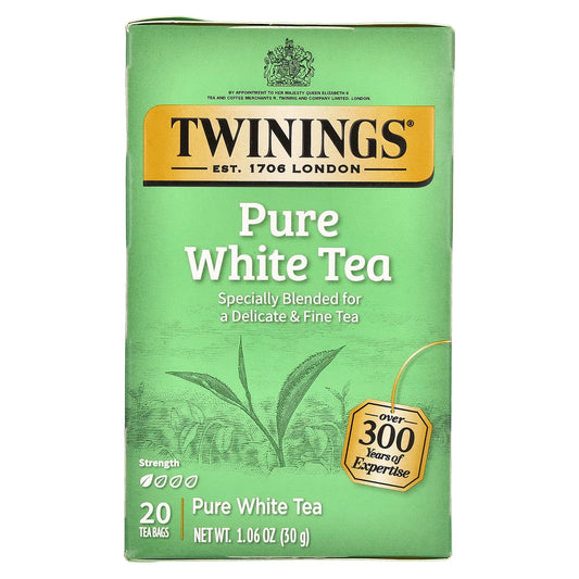 Twinings, Pure White Tea, 20 Tea Bags