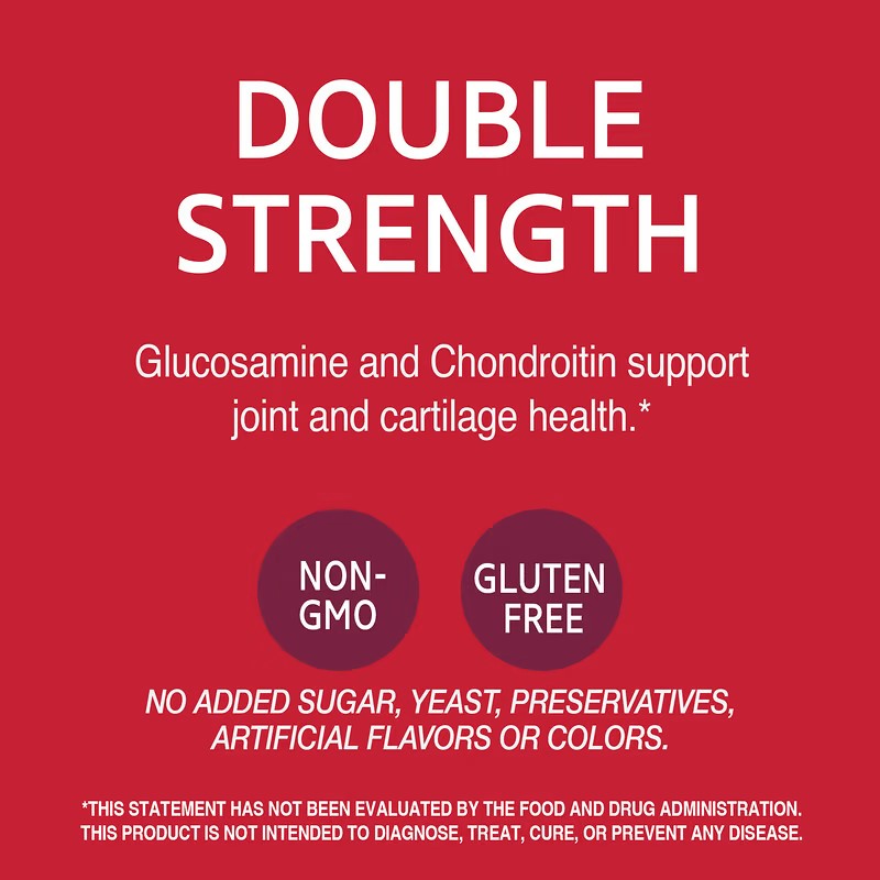21st Century, Glucosamine / Chondroitin, Double Strength, 1500 mg / 1200 mg