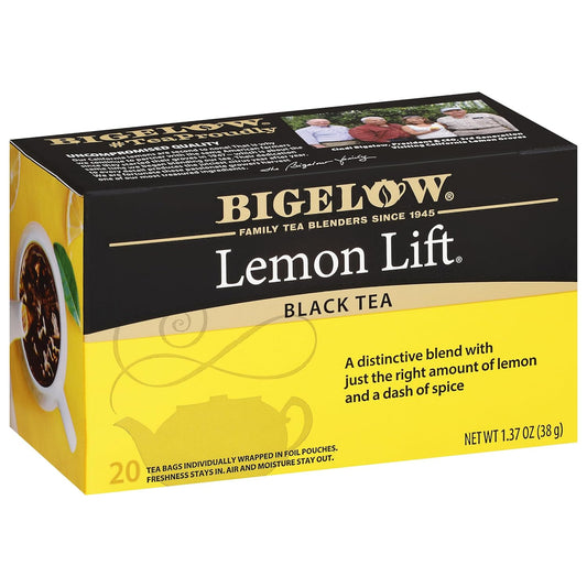 Bigelow Tea,Lemon Lift Black Tea, Caffeinated, 20 Tea Bags (38 g)
