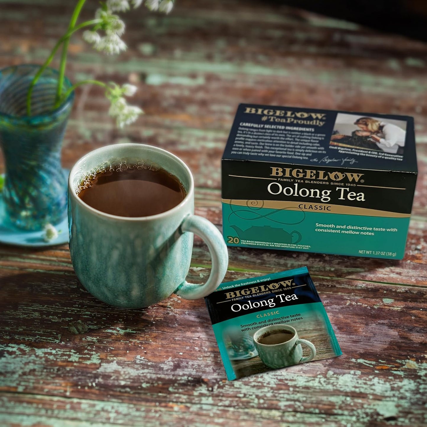 Bigelow Tea, Oolong Tea Classic, Caffeinated, 20 Tea Bags (38 g)